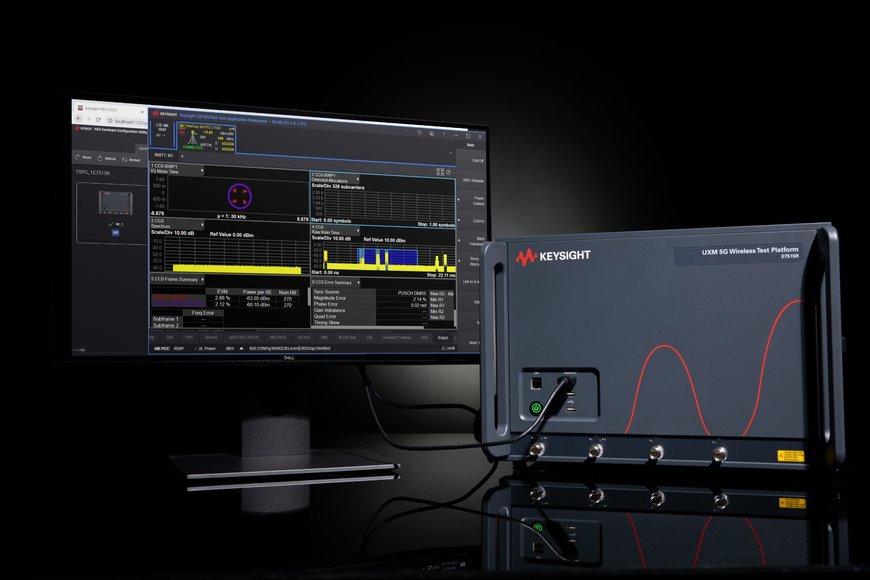 Keysight bringt erste Wireless-Testplattform für 5G RedCap und Mobilfunk-IoT auf den Markt